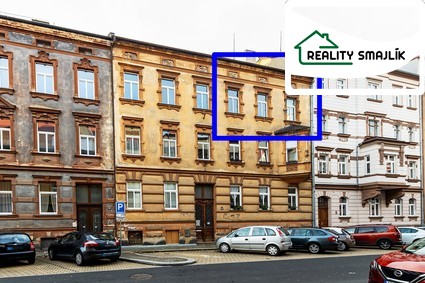 2+1 s balkonem, 89 m2, zahrada v pronájmu, ul. Mánesova, centrum Cheb - Fotka 15