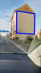 Pronájem reklamní plochy, ul. Evropská, Cheb